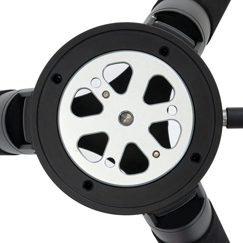 Side view of ZWO TC40 Carbon fiber tripod – Accessories > Camera Accessories | Shop at Vorion Scientific India