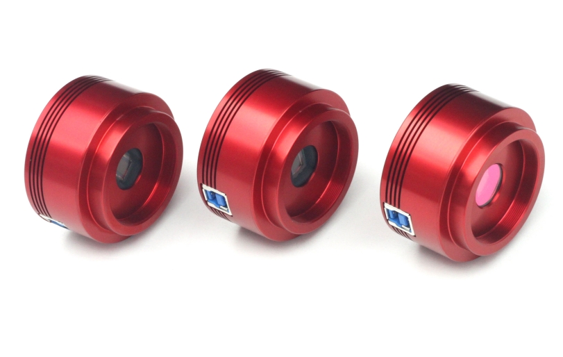 Side view of ZWO ASI224MC (color) Planetary Camera – Camera > Planetary Imaging Cameras | Shop at Vorion Scientific India
