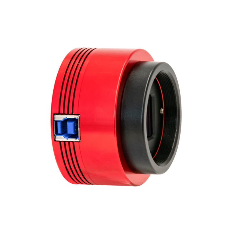 Side view of ZWO ASI432MM Planetary Camera – Camera > Planetary Imaging Cameras | Shop at Vorion Scientific India