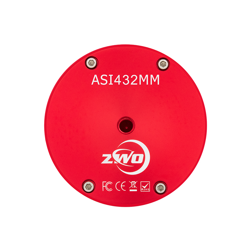 Side view of ZWO ASI432MM Planetary Camera – Camera > Planetary Imaging Cameras | Shop at Vorion Scientific India