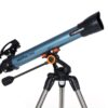 Side view of CELESTRON INSPIRE 70AZ REFRACTOR TELESCOPE – Telescope > Refractor Telescopes | Shop at Vorion Scientific India
