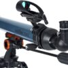 Side view of CELESTRON INSPIRE 70AZ REFRACTOR TELESCOPE – Telescope > Refractor Telescopes | Shop at Vorion Scientific India