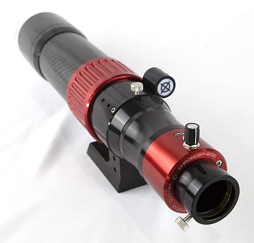 Side view of DayStar Solar Scout 60mm Chromosphere Dedicated Telescope – Telescope > Refractor Telescopes | Shop at Vorion Scientific India
