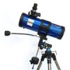 Side view of MEADE POLARIS 114/1000 EQ – Telescope > Reflector Telescopes | Shop at Vorion Scientific India