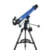 Side view of MEADE Polaris 90 EQ Refractor Telescope – Telescope > Refractor Telescopes | Shop at Vorion Scientific India