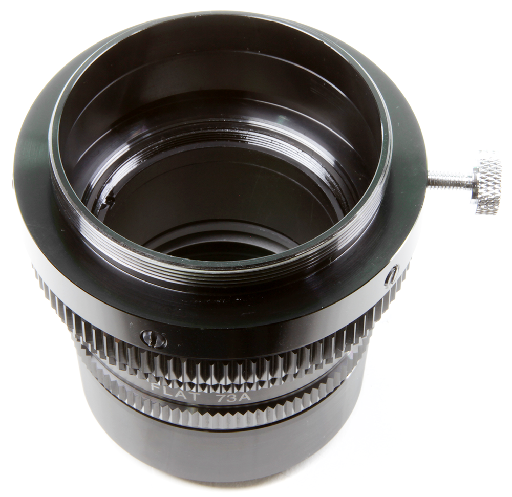 Side view of William Optics New Adjustable Flat73A for Z73 – Accessories > Adapters Spacers Converters Tilters | Shop at Vorion Scientific India
