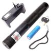 Main image of Adjustable Green Laser Pointer with Safety Key (Black) and Charger – Accessories > Miscellaneous Accessories | Shop at Vorion Scientific India