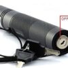Side view of Adjustable Green Laser Pointer with Safety Key (Black) and Charger – Accessories > Miscellaneous Accessories | Shop at Vorion Scientific India