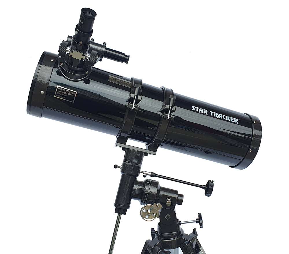 Side view of STAR TRACKER 150 / 750 EQ – Telescope > Reflector Telescopes | Shop at Vorion Scientific India