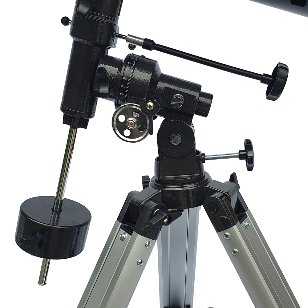 Side view of STAR TRACKER 150 / 750 EQ – Telescope > Reflector Telescopes | Shop at Vorion Scientific India