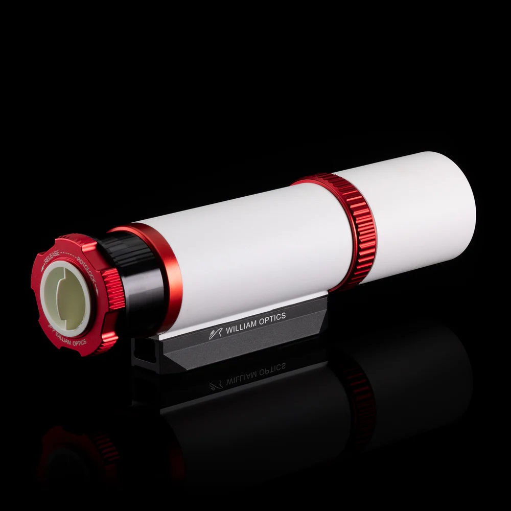 Side view of WILLIAM OPTICS UNIGUIDE 50MM F/4.0 – Telescope > Refractor Telescopes | Shop at Vorion Scientific India