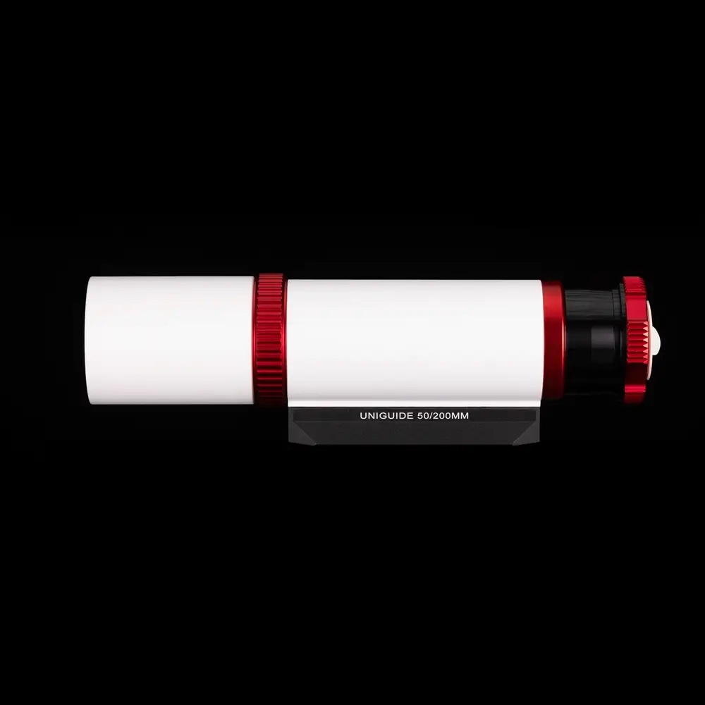 Side view of WILLIAM OPTICS UNIGUIDE 50MM F/4.0 – Telescope > Refractor Telescopes | Shop at Vorion Scientific India
