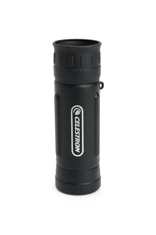 Side view of Celestron Monocular Upclose G2 10x25 Monocular Box – Binoculars > Monocular | Shop at Vorion Scientific India