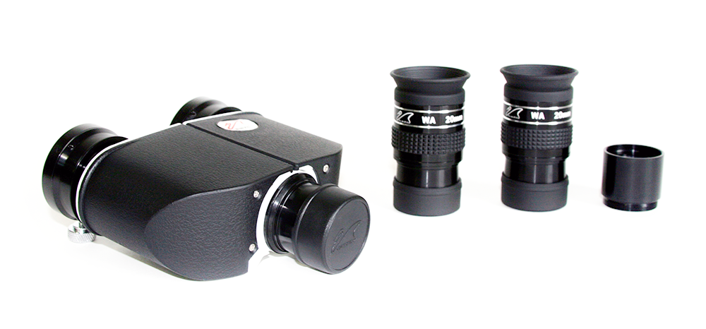 Side view of William Optics Binoviewer Complete Package – Accessories > Binoviewer | Shop at Vorion Scientific India